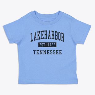 Lakeharbor Tennessee Classic Established Toddler T-Shirt
