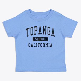 Topanga California Classic Established Toddler T-Shirt
