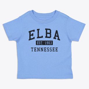 Elba Tennessee Classic Established Toddler T-Shirt