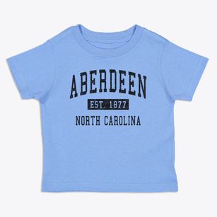 Aberdeen North Carolina Classic Established Toddler T-Shirt