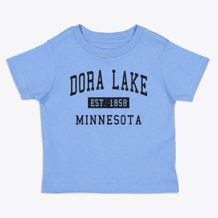 Dora Lake Minnesota Classic Established Toddler T-Shirt