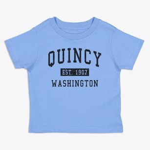 Quincy Washington Classic Established Toddler T-Shirt