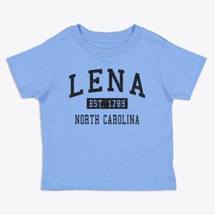 Lena North Carolina Classic Established Toddler T-Shirt