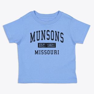 Munsons Missouri Classic Established Toddler T-Shirt