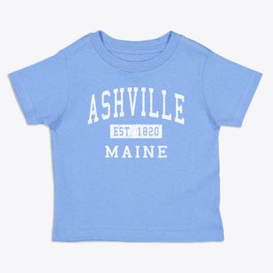 Ashville Maine Classic Established Toddler T-Shirt