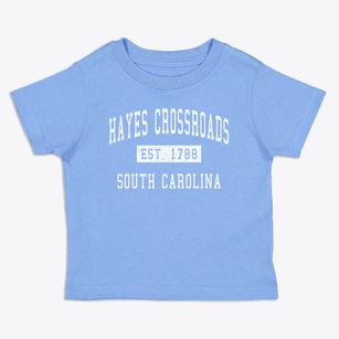 Hayes Crossroads South Carolina Classic Established Toddler T-Shirt