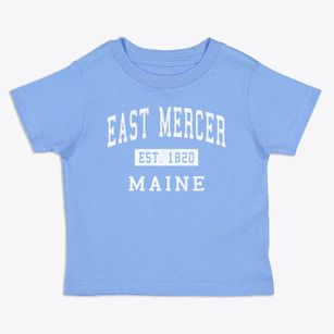 East Mercer Maine Classic Established Toddler T-Shirt