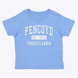 Pencoyd Pennsylvania Classic Established Toddler T-Shirt