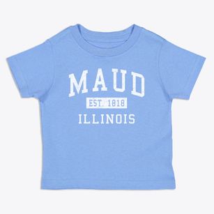 Maud Illinois Classic Established Toddler T-Shirt
