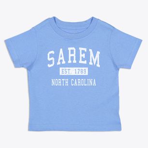 Sarem North Carolina Classic Established Toddler T-Shirt