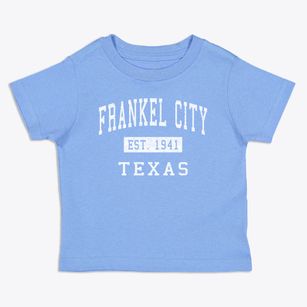 Frankel City Texas Classic Established Toddler T-Shirt