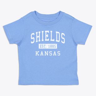 Shields Kansas Classic Established Toddler T-Shirt
