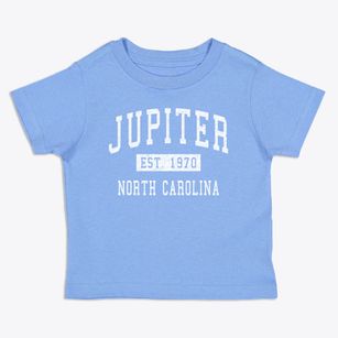 Jupiter North Carolina Classic Established Toddler T-Shirt