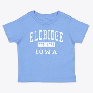 Eldridge Iowa Classic Established Toddler T-Shirt
