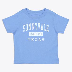 Sunnyvale Texas Classic Established Toddler T-Shirt