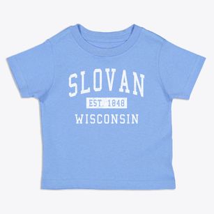 Slovan Wisconsin Classic Established Toddler T-Shirt
