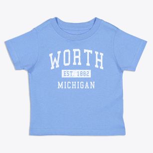 Worth Michigan Classic Established Toddler T-Shirt
