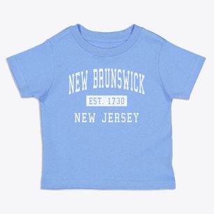 New Brunswick New Jersey Classic Established Toddler T-Shirt