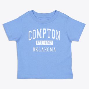 Compton Oklahoma Classic Established Toddler T-Shirt