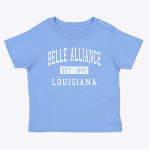 Belle Alliance Louisiana Classic Established Toddler T-Shirt