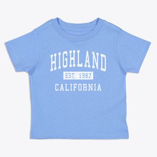 Highland California Classic Established Toddler T-Shirt