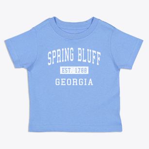 Spring Bluff Georgia Classic Established Toddler T-Shirt