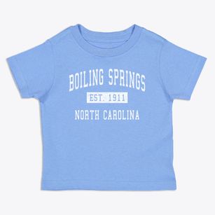 Boiling Springs North Carolina Classic Established Toddler T-Shirt