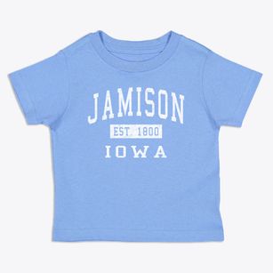 Jamison Iowa Classic Established Toddler T-Shirt