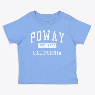 Poway California Classic Established Toddler T-Shirt
