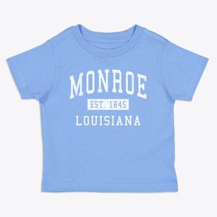Monroe Louisiana Classic Established Toddler T-Shirt