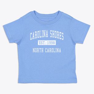 Carolina Shores North Carolina Classic Established Toddler T-Shirt