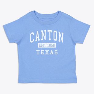 Canton Texas Classic Established Toddler T-Shirt