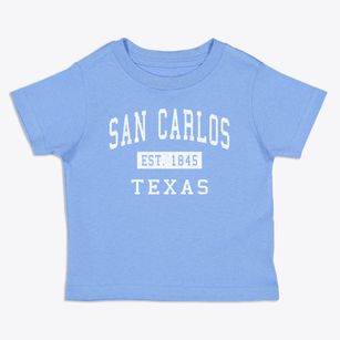 San Carlos Texas Classic Established Toddler T-Shirt