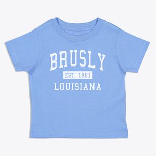 Brusly Louisiana Classic Established Toddler T-Shirt