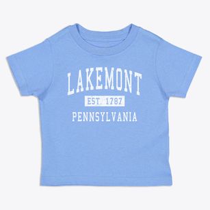 Lakemont Pennsylvania Classic Established Toddler T-Shirt