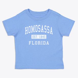 Homosassa Florida Classic Established Toddler T-Shirt