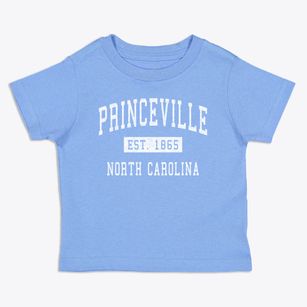 Princeville North Carolina Classic Established Toddler T-Shirt