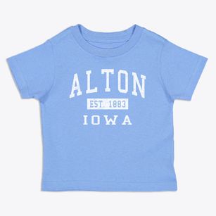 Alton Iowa Classic Established Toddler T-Shirt