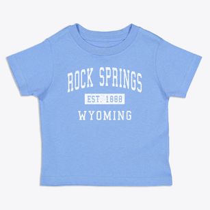 Rock Springs Wyoming Classic Established Toddler T-Shirt