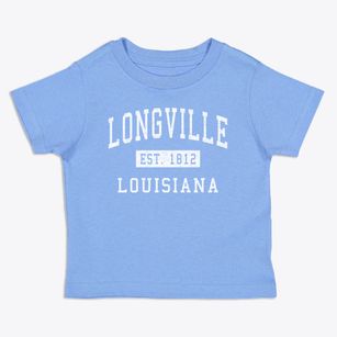Longville Louisiana Classic Established Toddler T-Shirt