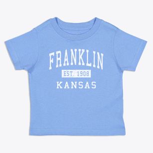 Franklin Kansas Classic Established Toddler T-Shirt