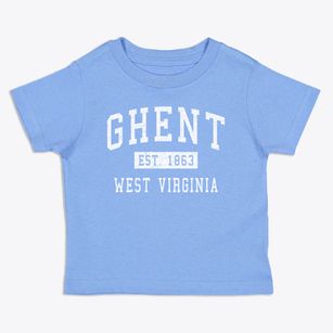 Ghent West Virginia Classic Established Toddler T-Shirt