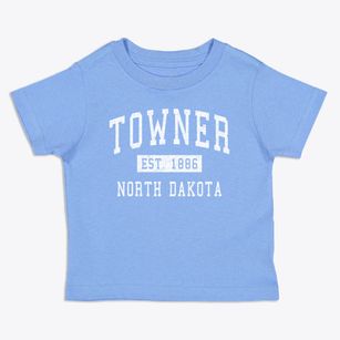 Towner North Dakota Classic Established Toddler T-Shirt