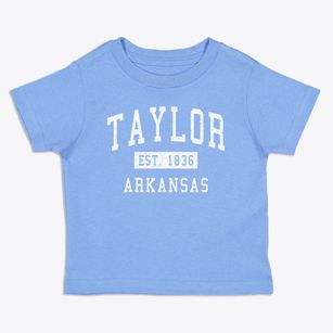 Taylor Arkansas Classic Established Toddler T-Shirt