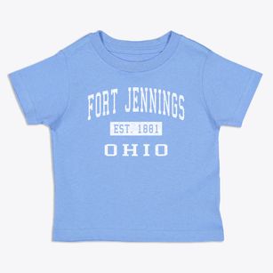 Fort Jennings Ohio Classic Established Toddler T-Shirt
