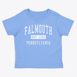 Falmouth Pennsylvania Classic Established Toddler T-Shirt