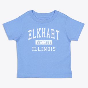 Elkhart Illinois Classic Established Toddler T-Shirt