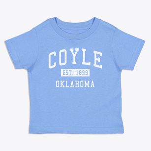 Coyle Oklahoma Classic Established Toddler T-Shirt