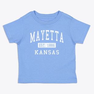 Mayetta Kansas Classic Established Toddler T-Shirt
