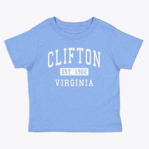 Clifton Virginia Classic Established Toddler T-Shirt